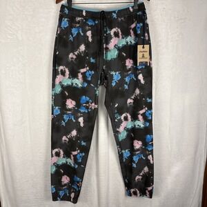 Chubbies The Paint Parties Ultimate Sport Jogger Pants Black Size Large NEW